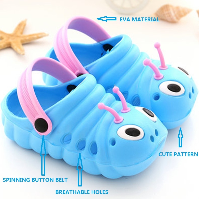 Childrens Slippers Kids Rubber Sandals